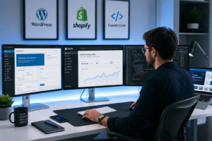 WordPress, Shopify o sito su misura? Quale soluzione fa per te nel 2026